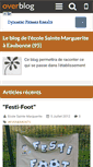 Mobile Screenshot of ecolesaintemarguerite.over-blog.com