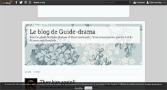 Desktop Screenshot of guide-drama.over-blog.com