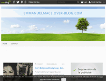 Tablet Screenshot of emmanuelmace.over-blog.com