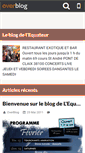 Mobile Screenshot of lequateur.over-blog.com