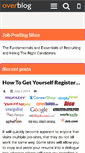 Mobile Screenshot of jobpostingsites.over-blog.com