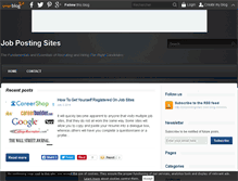 Tablet Screenshot of jobpostingsites.over-blog.com