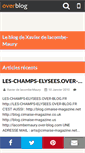Mobile Screenshot of les-champs-elysees.over-blog.fr
