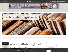 Tablet Screenshot of magiesehr.over-blog.com