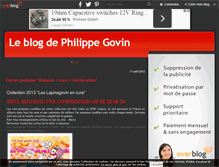 Tablet Screenshot of leslapinsgovin.over-blog.com
