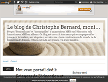 Tablet Screenshot of christophebernard.over-blog.com