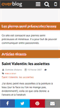 Mobile Screenshot of bellespierres.over-blog.com