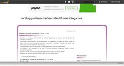 Desktop Screenshot of portesouvertescollectif.over-blog.com
