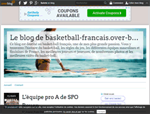 Tablet Screenshot of basketball-francais.over-blog.com