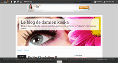 Desktop Screenshot of damien.koska.over-blog.com