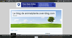 Desktop Screenshot of animalplante.over-blog.com