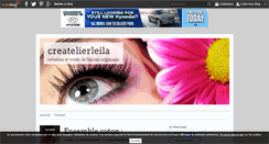 Desktop Screenshot of createlierleila.over-blog.com
