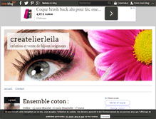 Tablet Screenshot of createlierleila.over-blog.com