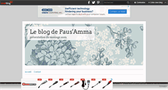 Desktop Screenshot of pausamma.over-blog.fr