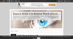 Desktop Screenshot of femmes.algeriennes.over-blog.com