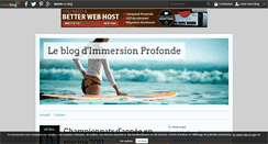 Desktop Screenshot of immersion-profonde.over-blog.com