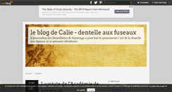 Desktop Screenshot of calie.over-blog.com