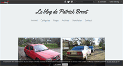 Desktop Screenshot of patrickbrout.over-blog.fr