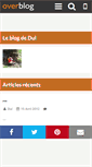 Mobile Screenshot of dulecrit.over-blog.fr