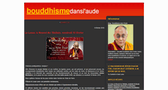 Desktop Screenshot of bouddhismedanslaude.over-blog.com