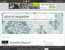 Tablet Screenshot of playcat.over-blog.com