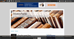 Desktop Screenshot of immoparis.over-blog.com