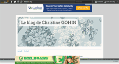 Desktop Screenshot of christine.gohin.over-blog.com