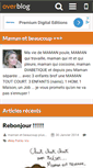 Mobile Screenshot of mamanetbeaucoupplus.over-blog.com