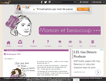 Tablet Screenshot of mamanetbeaucoupplus.over-blog.com