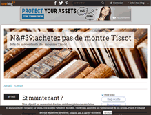 Tablet Screenshot of n-achetez-pas-de-montre-tissot.over-blog.com