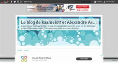 Desktop Screenshot of kaamelott.alexandre.astier.over-blog.com