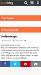 Mobile Screenshot of creasophie.over-blog.com