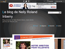 Tablet Screenshot of nellyroland.over-blog.com