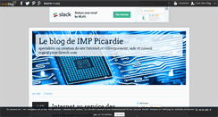 Desktop Screenshot of internet-picardie.over-blog.fr