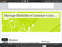 Tablet Screenshot of mathildeetconstant.over-blog.com