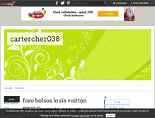 Tablet Screenshot of cartercher038.over-blog.com