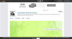 Desktop Screenshot of landroverclubdefrance.over-blog.com