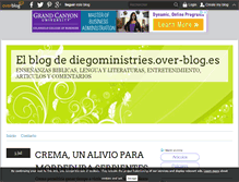 Tablet Screenshot of diegoministries.over-blog.es