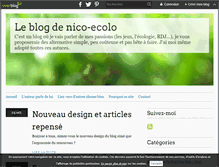 Tablet Screenshot of nico-ecolo.over-blog.com