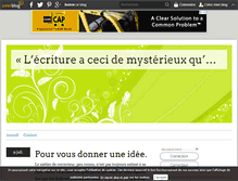 Tablet Screenshot of correction-relecture.over-blog.com