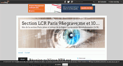 Desktop Screenshot of lcrdixieme.over-blog.com