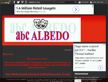 Tablet Screenshot of albedo.asso.over-blog.com
