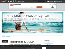 Tablet Screenshot of dacvolleyball.over-blog.com
