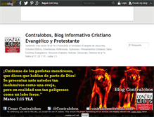 Tablet Screenshot of contralobos.over-blog.es