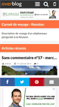 Mobile Screenshot of carnetdevoyage-reunion.over-blog.com