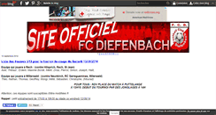 Desktop Screenshot of fcdiefenbach.over-blog.com