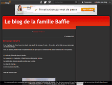 Tablet Screenshot of lafamillebaffie.over-blog.com