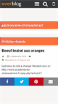 Mobile Screenshot of gastronomie-chateaubriant.over-blog.com