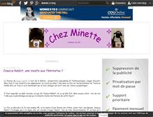 Tablet Screenshot of chez-minette.over-blog.com