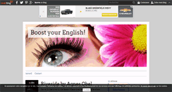 Desktop Screenshot of boostyourenglish.over-blog.fr